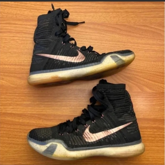 Kobe 10 elite high rose gold size 9 - Picture 2 of 4